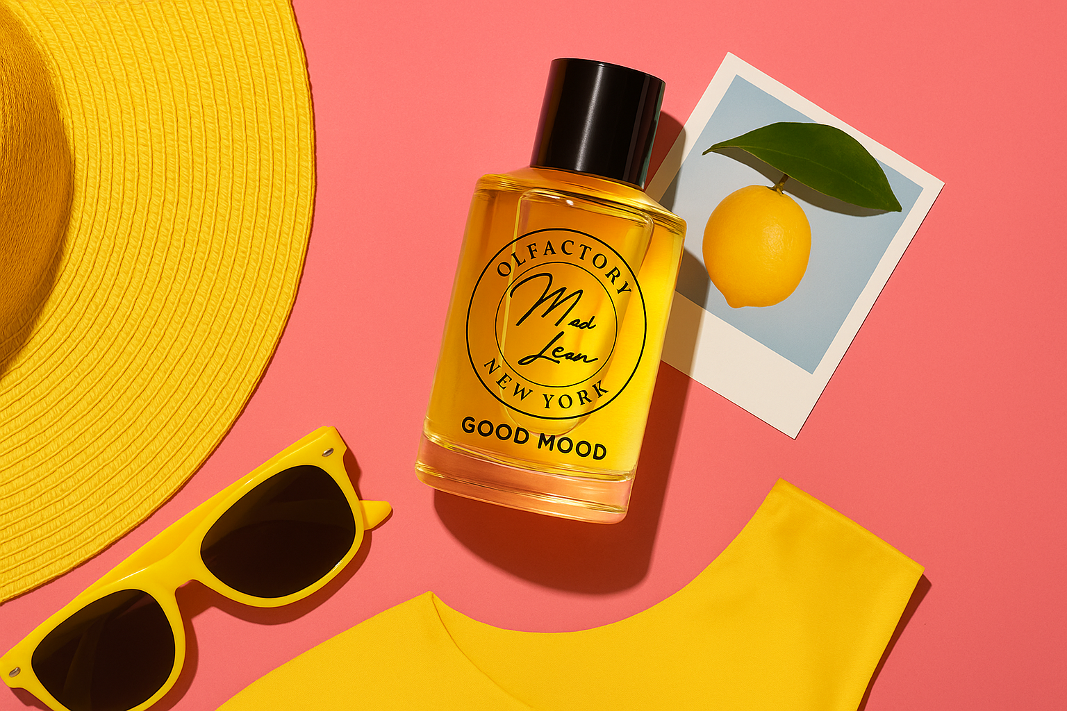 Good Mood, a unisex mood-boosting fragrance
